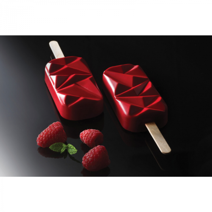 Inghetata Ice Dessert Shock - Set 2 Matrite Silicon 12 cavitati 9.2 x 4.7 x H 2.5 cm [5]