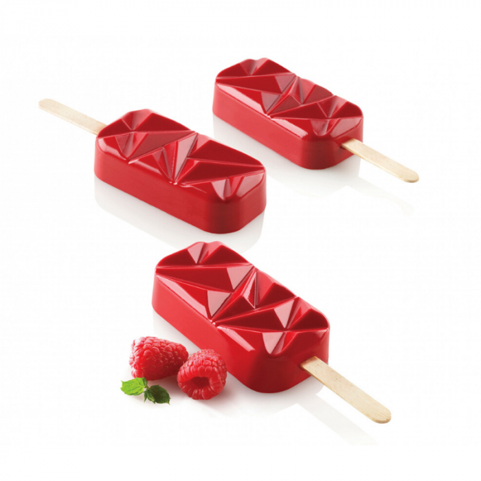 Inghetata Ice Dessert Shock - Set 2 Matrite Silicon 12 cavitati 9.2 x 4.7 x H 2.5 cm [3]