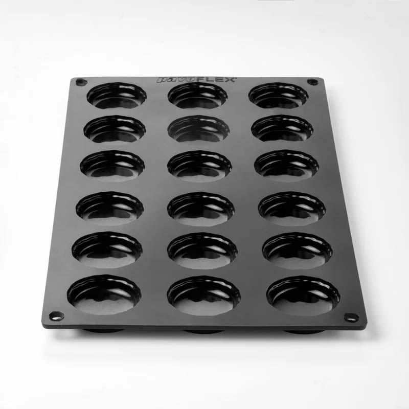 Kit Forma de Silicon Macarons 2 x 18 cavitati, Ø 4 x H 2.5 cm, 30 ml [3]