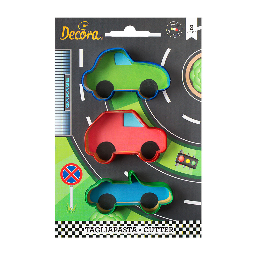Masinute - Decupatoare Plastic 7,5 - 8 x 4 - 5 x H 2 cm, 3 Buc [1]