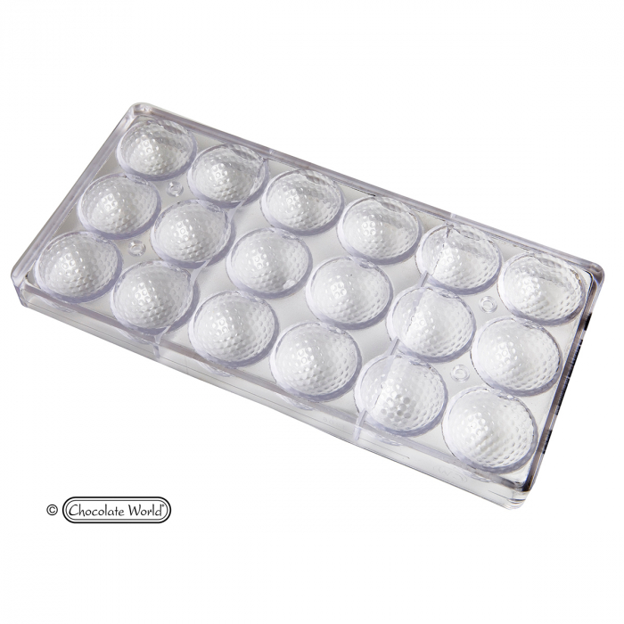 Matrita Policarbonat - minge golf, 18 Cavitati, Ø 4 x H 2 cm, 20 g [2]