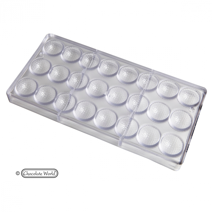 Matrita Policarbonat - minge golf Mini, 24 Cavitati, Ø 3 x H 1.5 cm, 8.5 g [2]