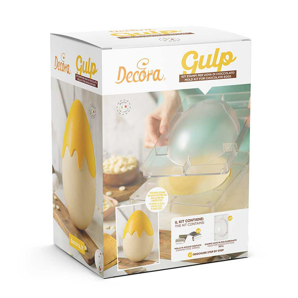 Matrita Policarbonat Ou Ciocolata Gulp, 1 Cavitate, 20.5 x 13.5 x H 7.5 cm, Set 2 Buc [1]
