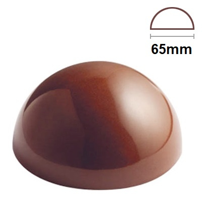 Matrita Policarbonat Semisefere Ø 6.5 cm - 6 Praline Ciocolata [2]
