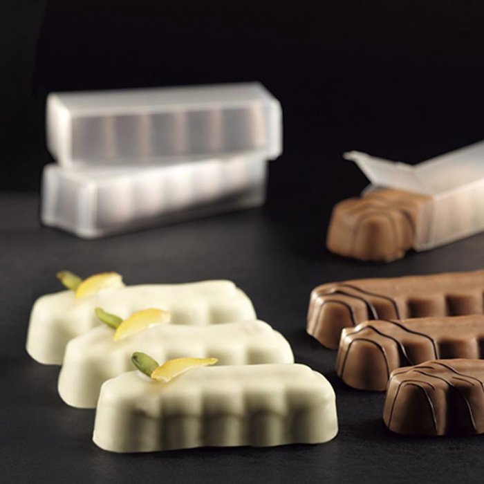 Matrita silicon Delicious Snack 15 cavit. 9x3xh1,9cm [2]