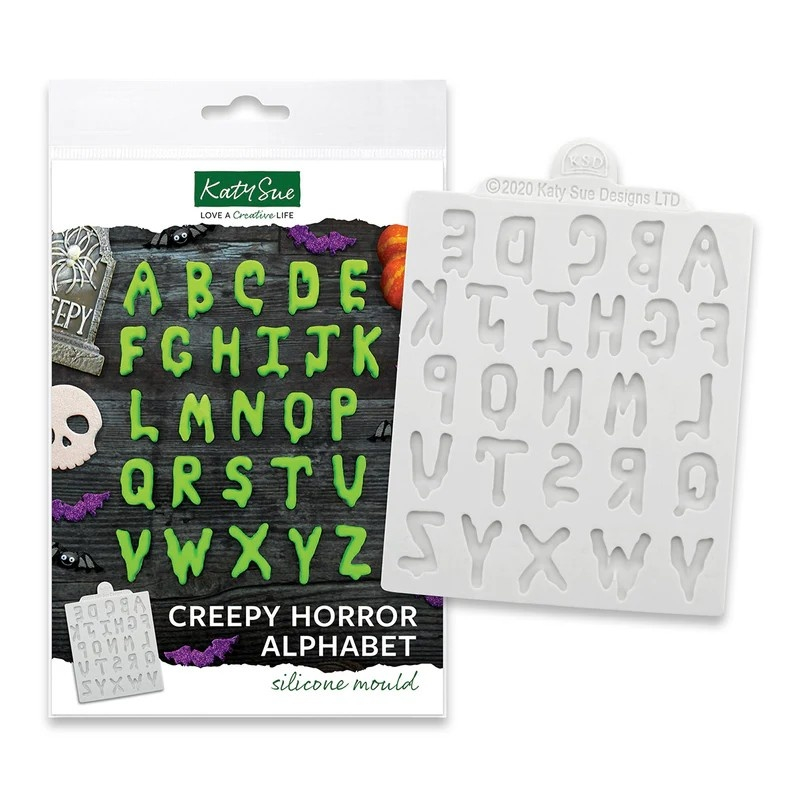 Mulaj Silicon Alfabet Horror Halloween H 1.9 cm [1]
