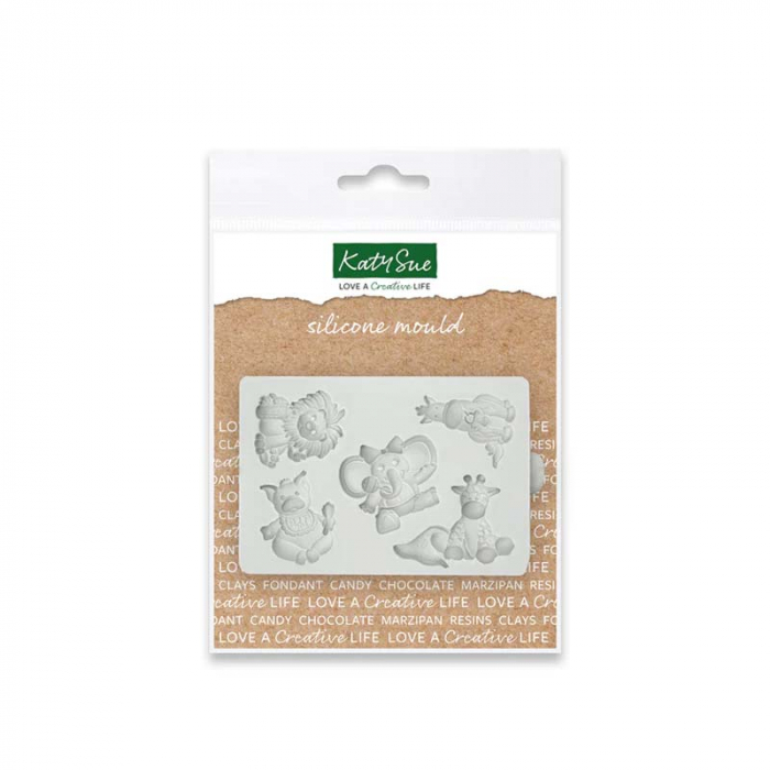 Mulaj Silicon Baby Animals, 2.1 - 3.9 x 2.9 - 3 cm, 5 Decoruri [2]
