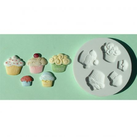 Mulaj Silicon Baking Cupcakes, 5 Decoruri [3]