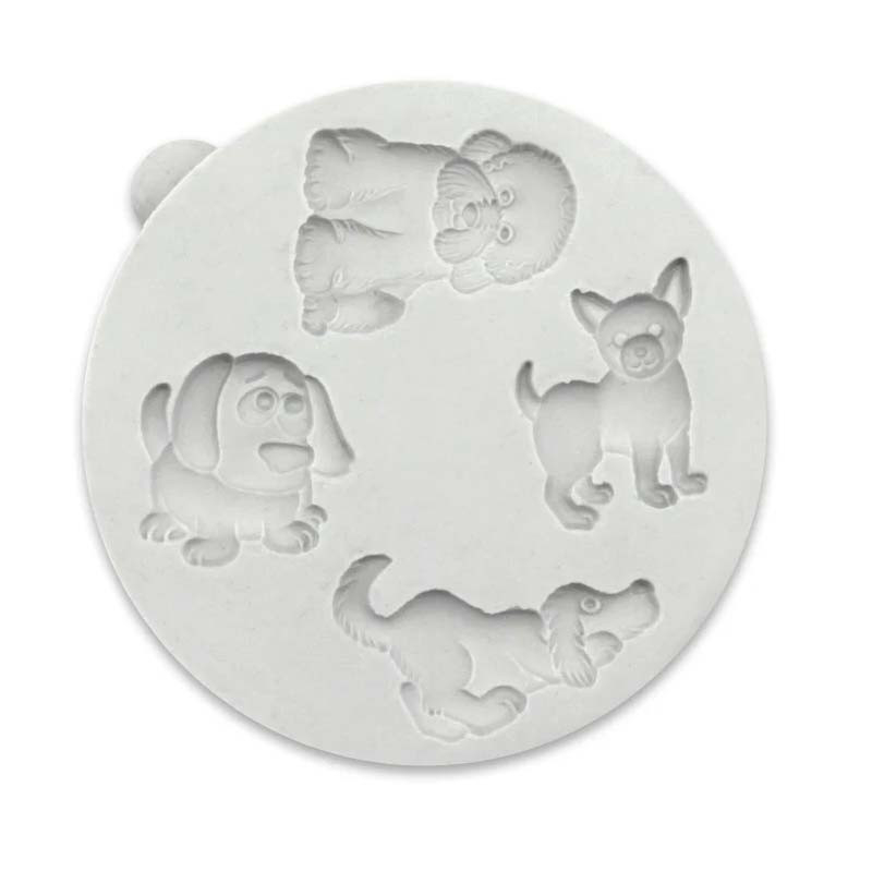 Mulaj Silicon Catelusi, Ø 2.5 - 3.5 cm, 4 Subiecte [3]