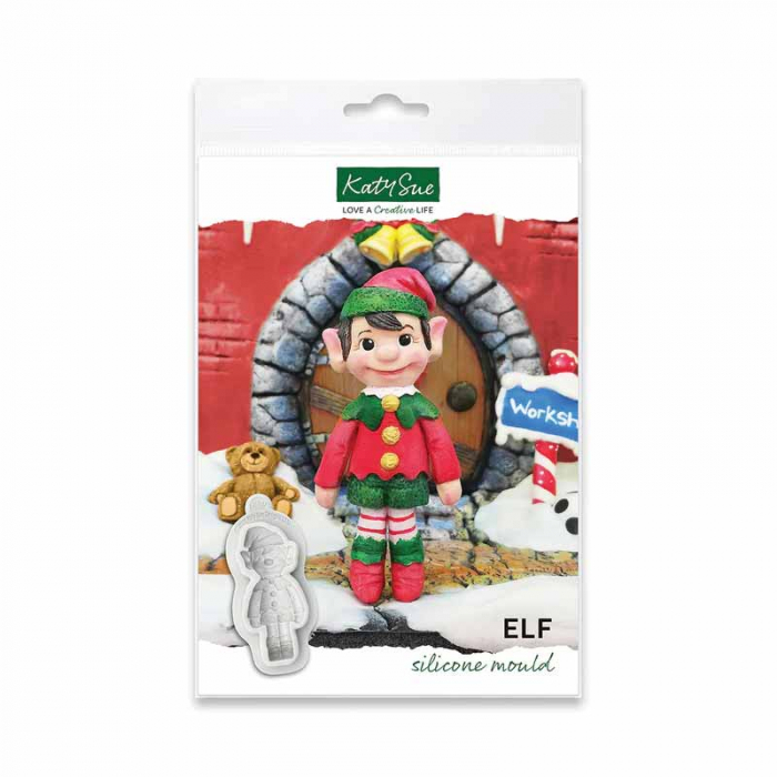 Mulaj Silicon Craciun - Elf Ø 8.2 cm [4]