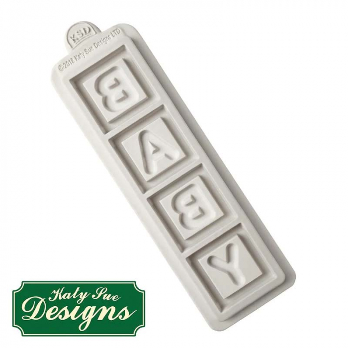 Mulaj Silicon Cuburi Inscriptionate Baby, 4 Subiecte Ø 3.5 cm [2]