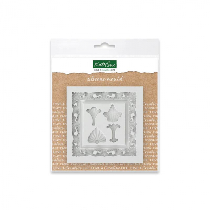Mulaj Silicon Decor / Rama Baroc 9 x 9 cm [1]