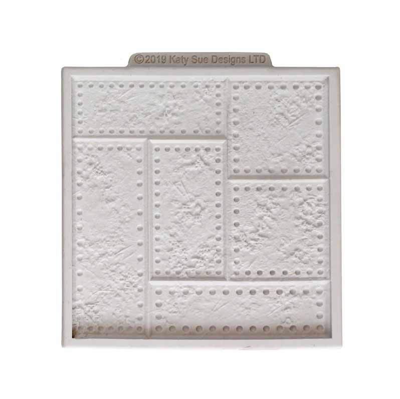 Mulaj Silicon Decor Textura Placa Metal Nituita 10 x 10 cm [2]