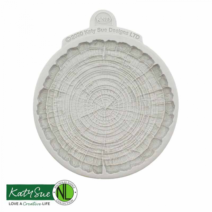 Mulaj Silicon Felie Butuc Lemn Ø 12.5 cm [2]