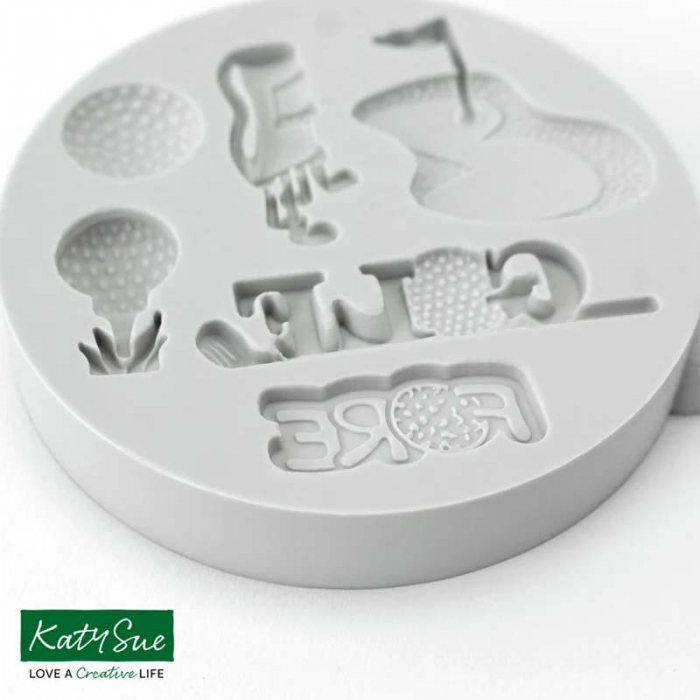 Mulaj Silicon Golf, 6 Subiecte Ø 2 - 3.5 cm [2]