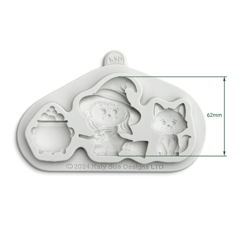 Mulaj Silicon Halloween, 3 Subiecte Ø 3.8 - 6.8 cm [2]
