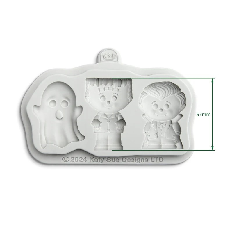 Mulaj Silicon Halloween, 3 Subiecte Ø 5.2 - 5.7 cm [3]