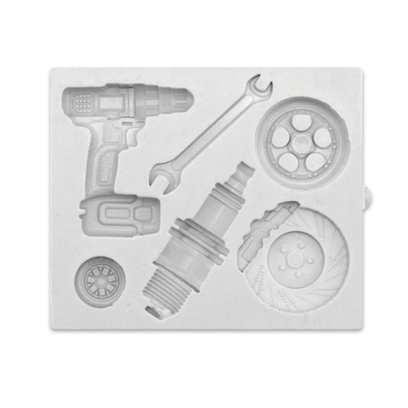 Mulaj Silicon Industrial - Scule Mecanica Ø 2 - 5.5 cm, 6 Decoruri [3]