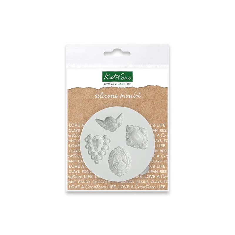 Mulaj Silicon Medalioane / Brose Clasice Ø 3 cm [1]