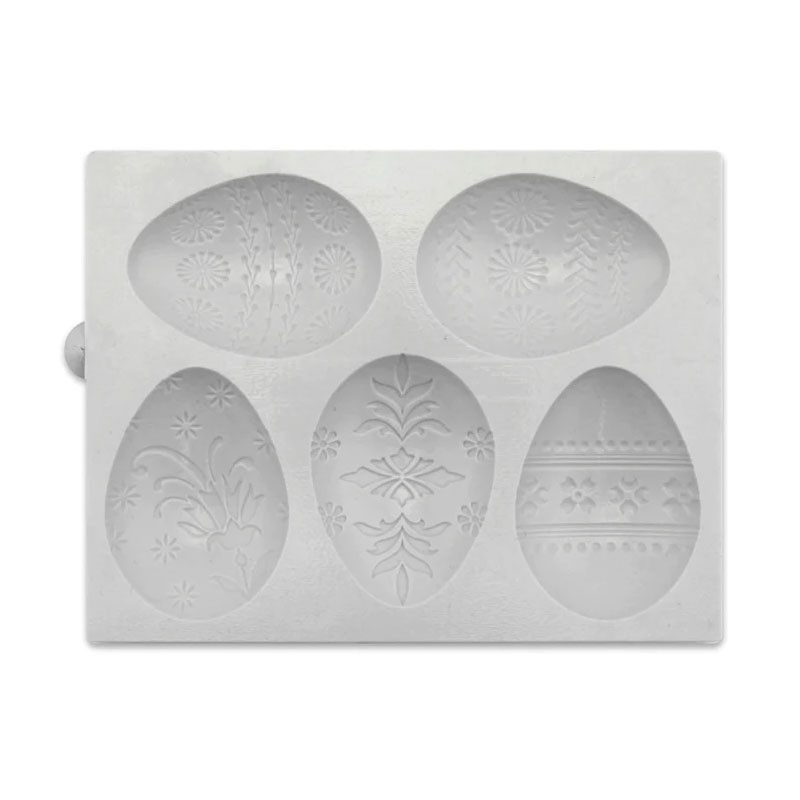 Mulaj Silicon Oua Decorate Paste, 3.5 x 4.8 cm, 5 Subiecte [3]