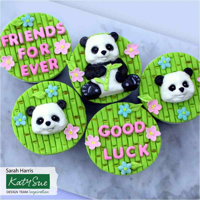 Mulaj Silicon Panda si Bambus Katy Sue 6.3 x 5.9 x 1.5 cm [4]