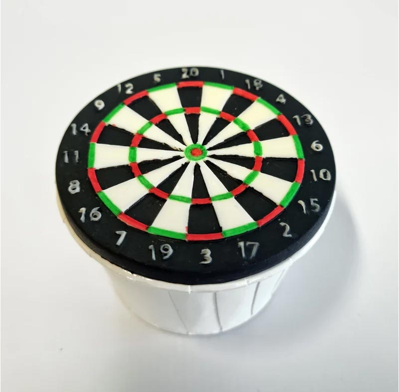 Mulaj Silicon Tinta pentru Darts Ø 7 cm [4]