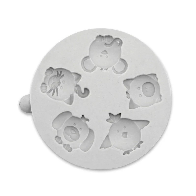 Mulaj Simpatice Animalute, 5 Subiecte Ø 2.4 - 2.8 cm [2]