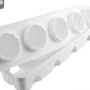Mura/Zmeura 3D, Ø6.5xH6.7 cm - Forma Silicon Monoportii, 5 cavitati [3]