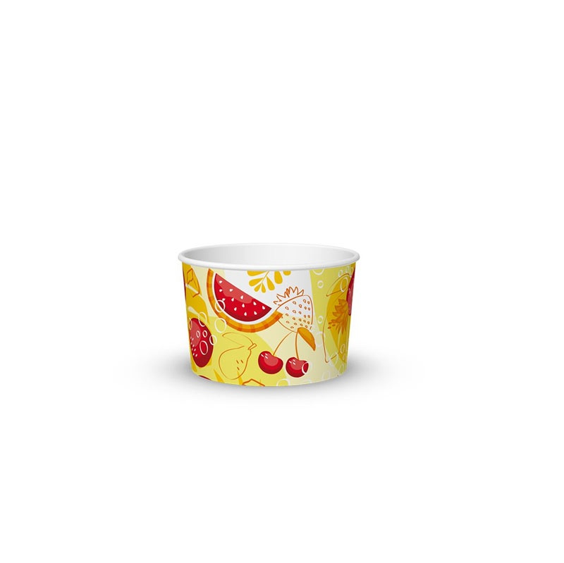 Pahar Carton Inghetata Maracaibo, Ø 7.3 x H 4.7 cm, 120 ml, Set 57 buc [1]