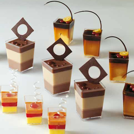 Pahare Cube 60 ml, 4 x 4 x H 5.5 cm, Set 100 Buc [3]