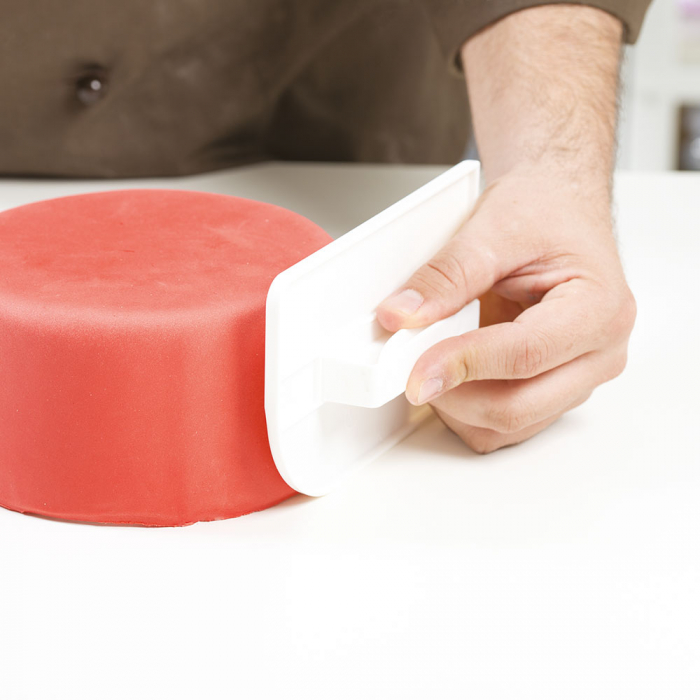 Paleta Finisare Suprafete Tort, Capat Drept si Rotunjit, 16 x 9.5 cm [2]