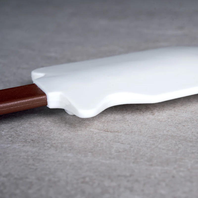 Spatula din silicon cu maner plastic special de sprijin [5]