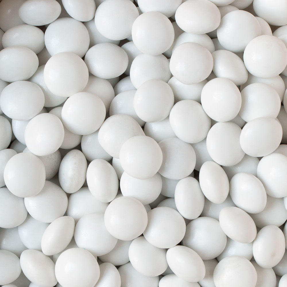 Perle Aplatizate Ciocolata Alba Ø 10 mm, 80 gr [3]