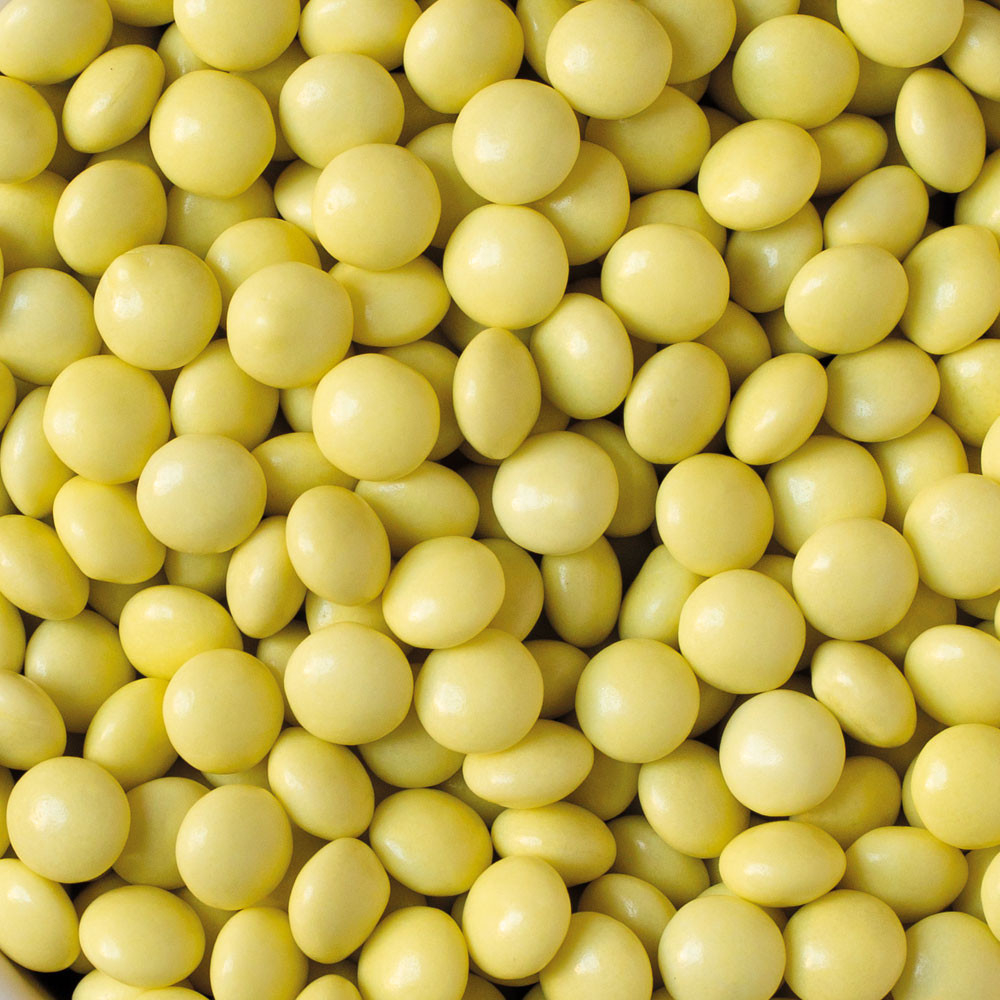 Perle Aplatizate Ciocolata Galben Ø 10 mm, 1 kg [2]