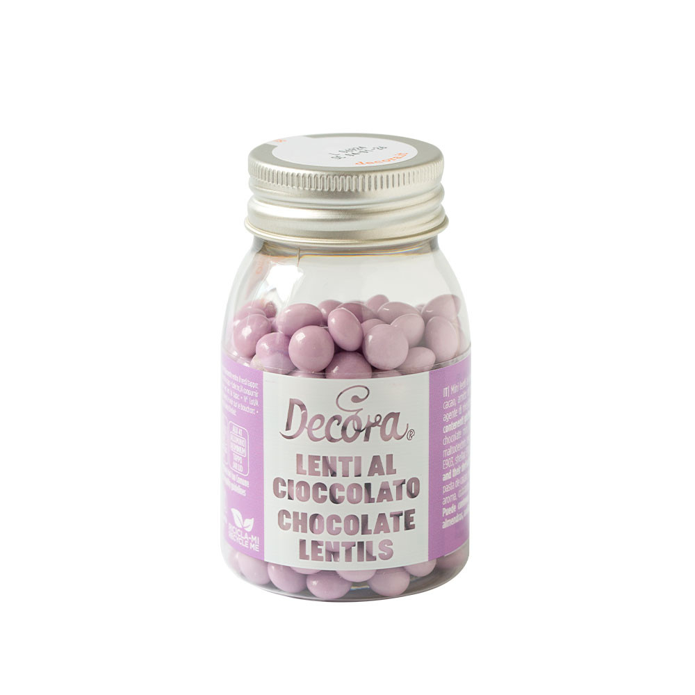 Perle Aplatizate Ciocolata Lila Ø 10 mm, 80 gr [1]