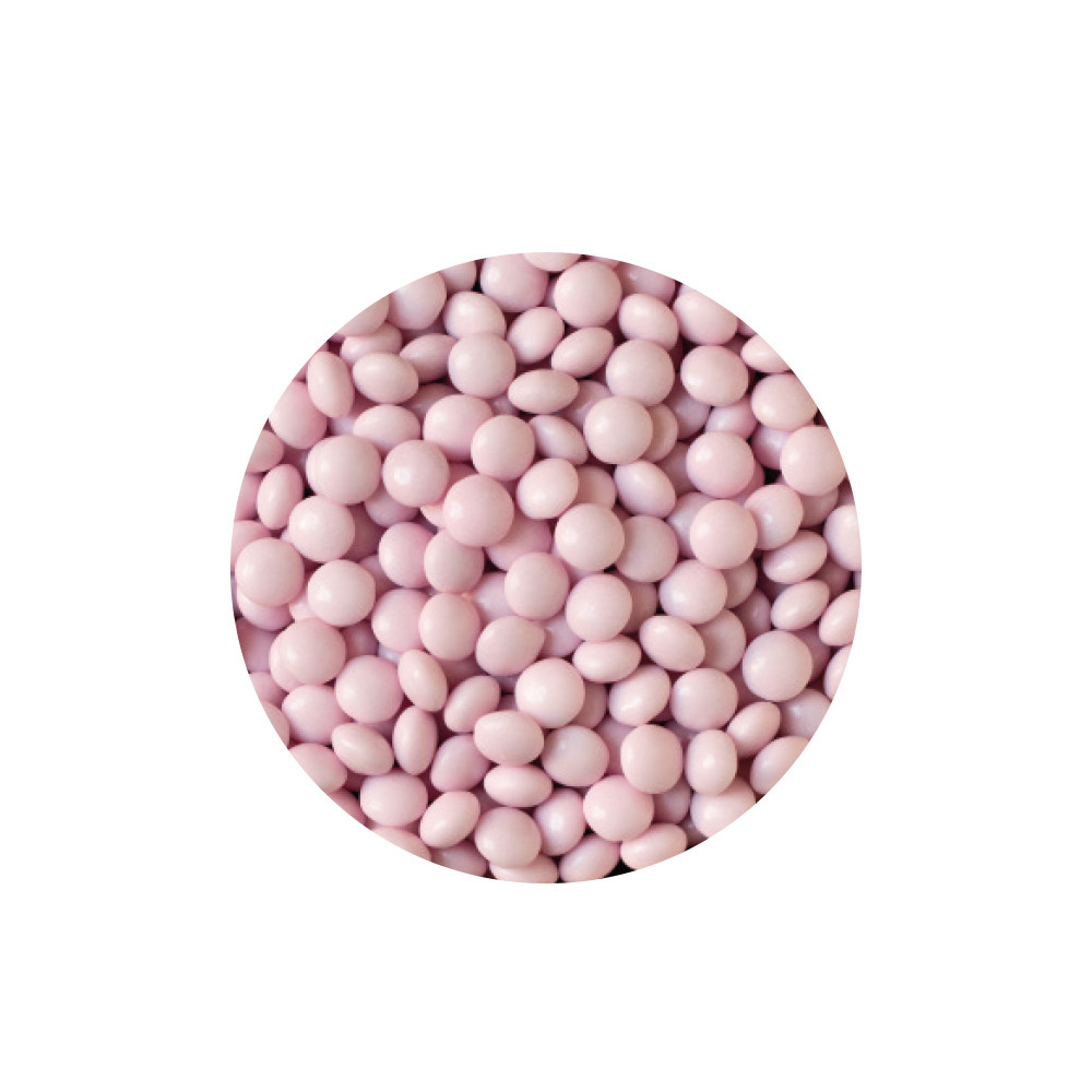 Perle Aplatizate Ciocolata Roz Ø 10 mm, 1 kg [4]