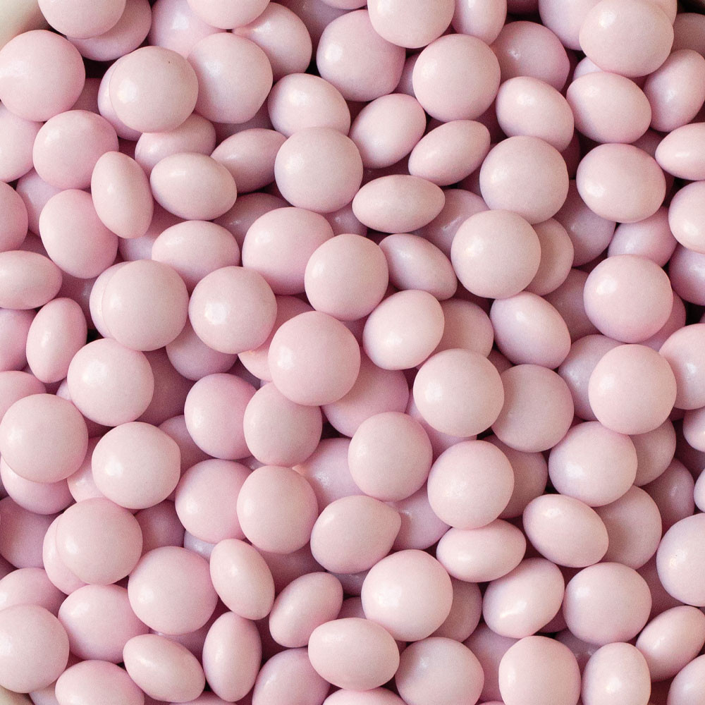 Perle Aplatizate Ciocolata Roz Ø 10 mm, 1 kg [2]