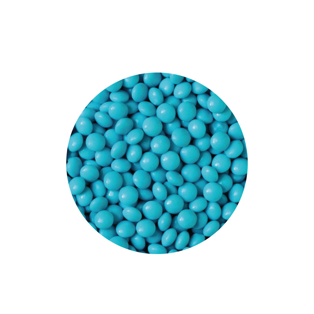 Perle Aplatizate Ciocolata Turcoaz Ø 10 mm, 1 kg [3]