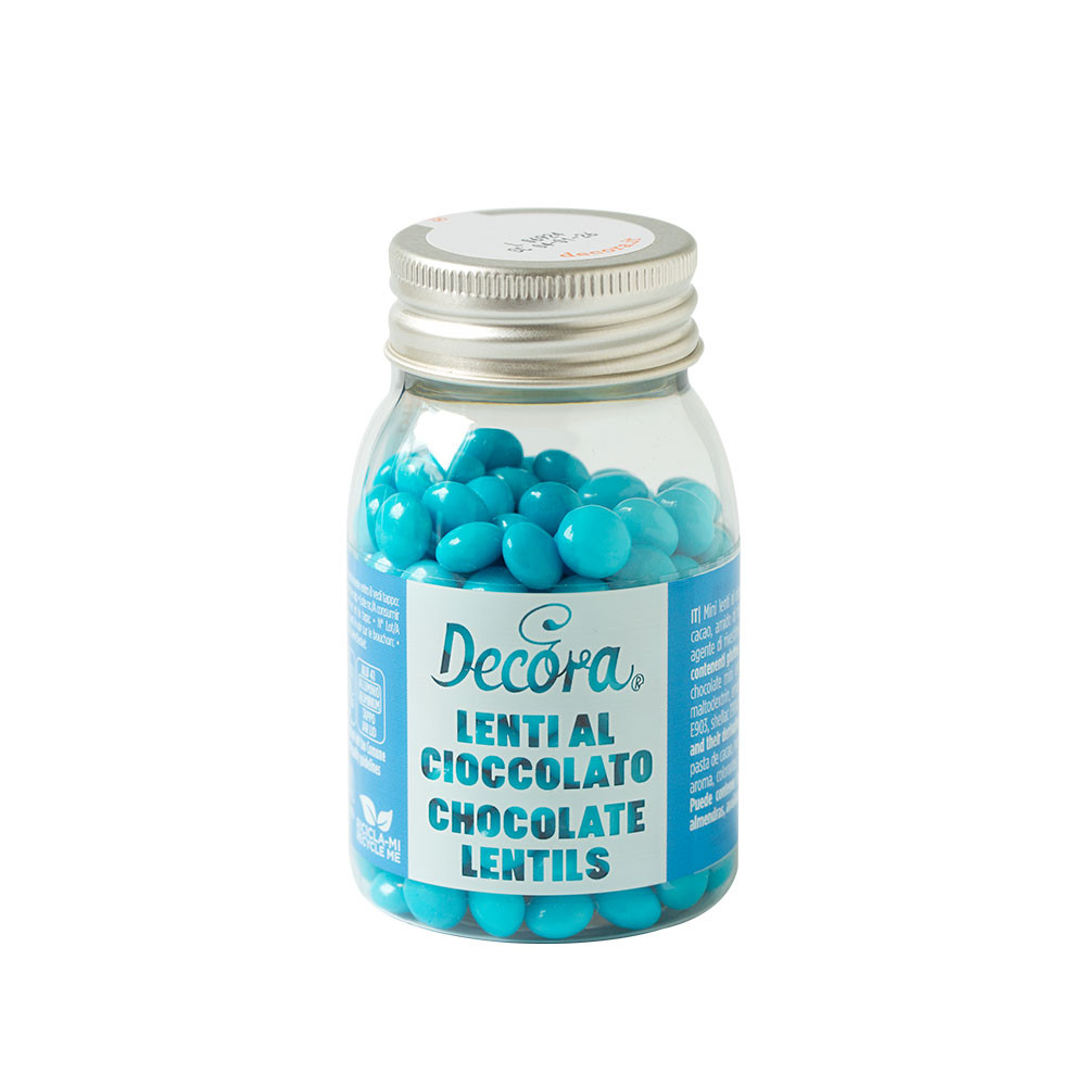 Perle Aplatizate Ciocolata Turcoaz Ø 10 mm, 80 gr [1]