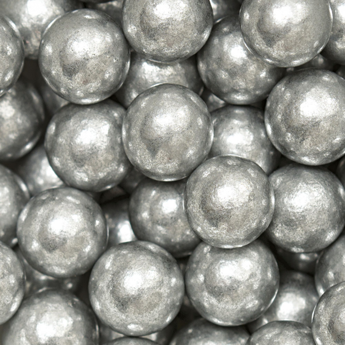 Perle Zahar Argintiu Sidefat Ø 8mm, 100 gr [2]