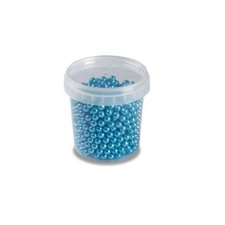 Perle Zahar Bleu Metalizat Ø 4 mm, 120 gr [2]