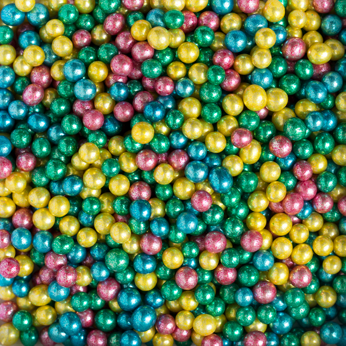 Perle Zahar ColorMix Metalizat Ø 5mm, 100 gr [2]