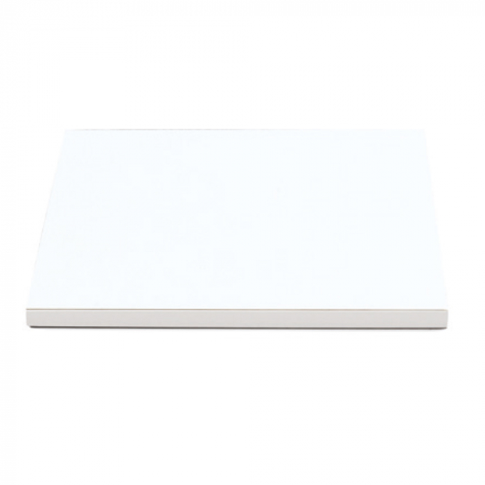 Platou Tort Patrat Alb Satinat, 36 x 36 x H 1.2 cm [1]