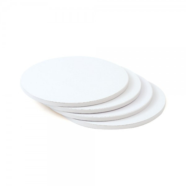 Platou Tort Rotund Alb Satinat, Ø 36 x H 1.2 cm [4]