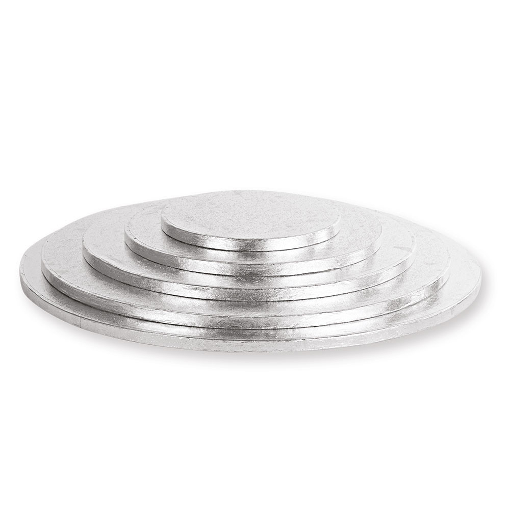 Platou Tort Rotund Argintiu, Ø 36 x H 1.2 cm [2]