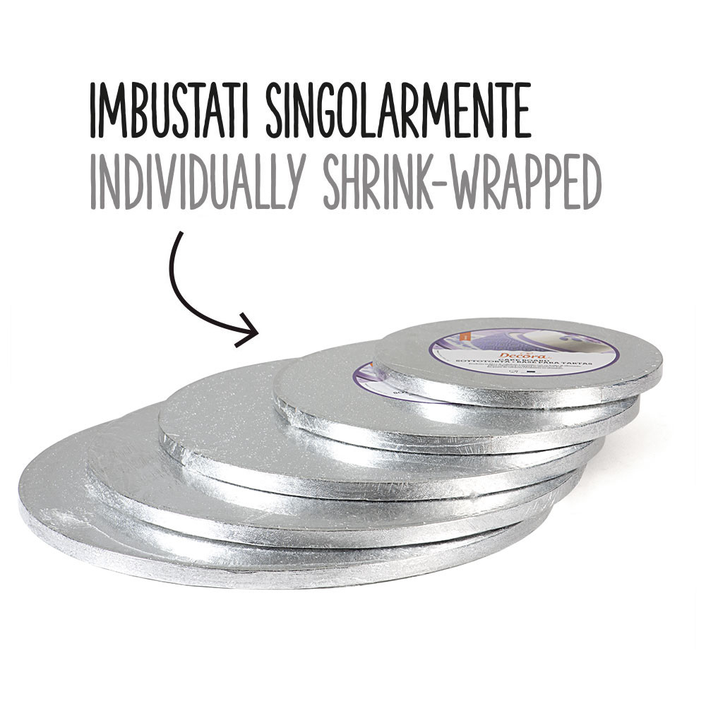 Platou Tort Rotund Argintiu, Ø 36 x H 1.2 cm [4]