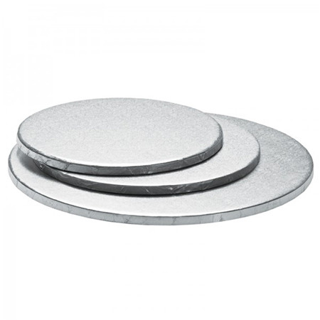 Platou Tort Rotund Argintiu, Ø 40 x H 1.2 cm [3]