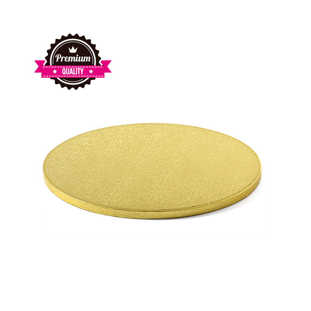 Platou Tort Rotund Auriu, Ø 36 x H 1.2 cm [1]