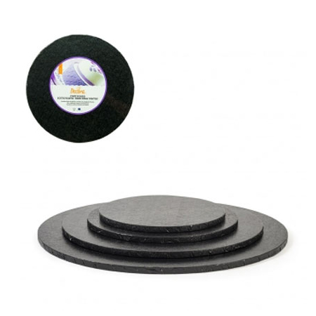 Platou Tort Rotund Negru, Ø 25 x H 1.2 cm [4]