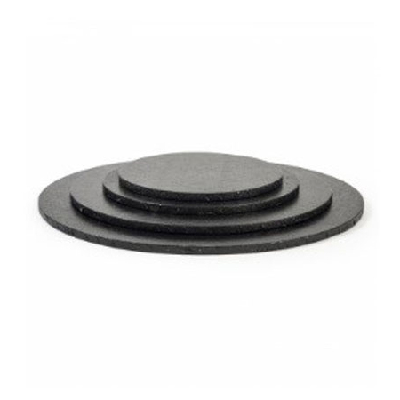 Platou Tort Rotund Negru, Ø 25 x H 1.2 cm [2]